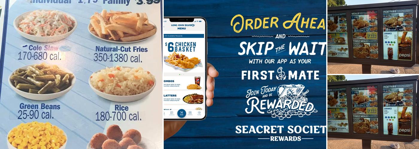 Long John Silver's Menu