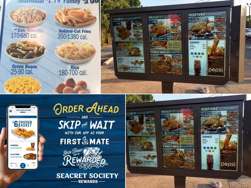 Long John Silver's Menu