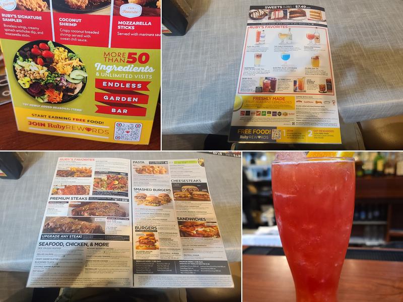 Ruby Tuesday Menu