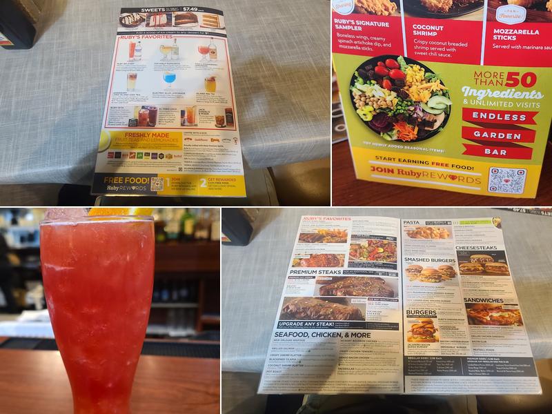 Ruby Tuesday Menu