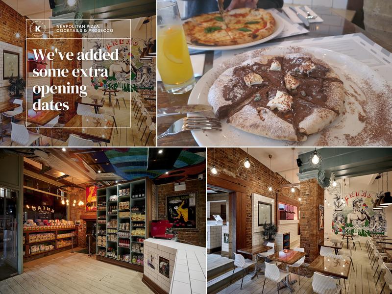 KNEAD • PIZZERIA & BAR •