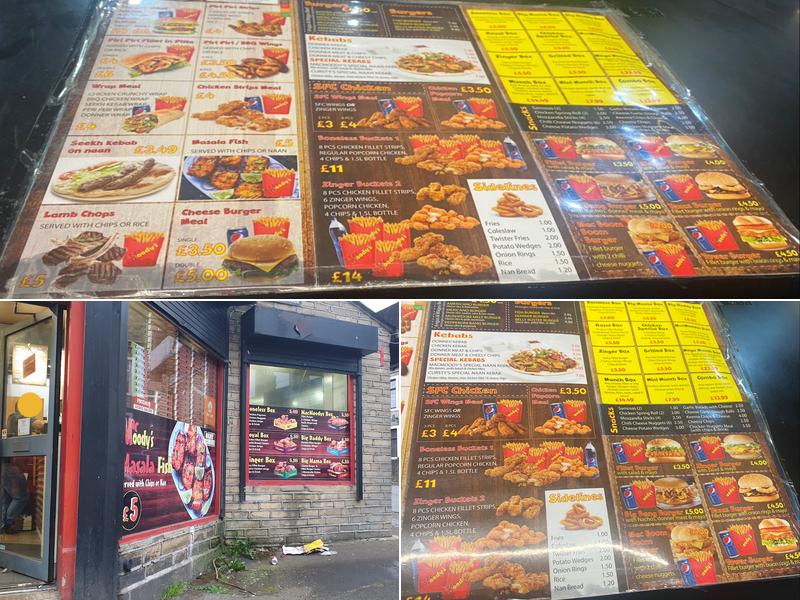 Mac Moody’s Halifax Menu