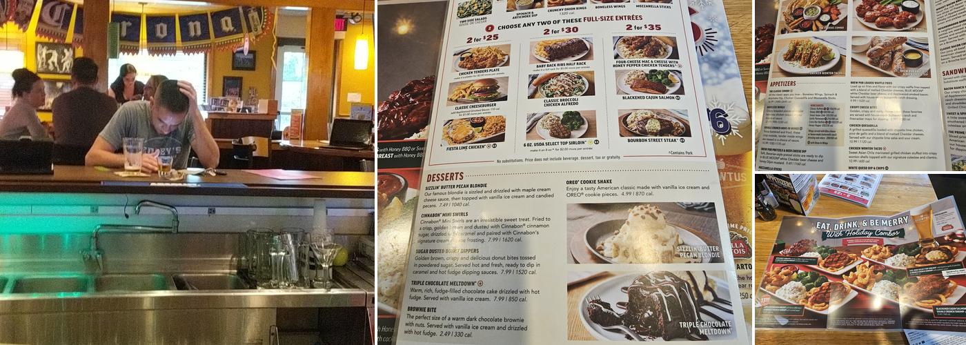 Applebee's Grill + Bar Menu