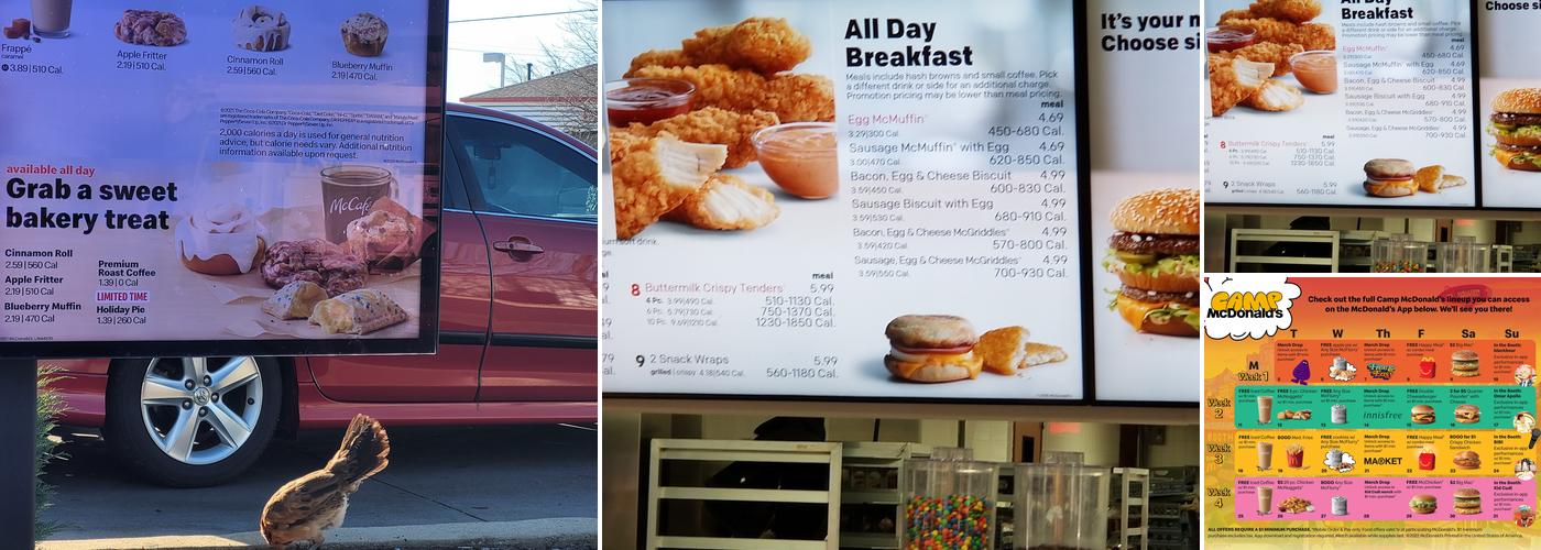 McDonald's Menu