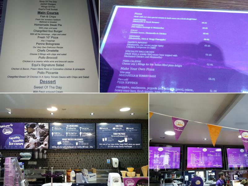 Equi's Hamilton Menu