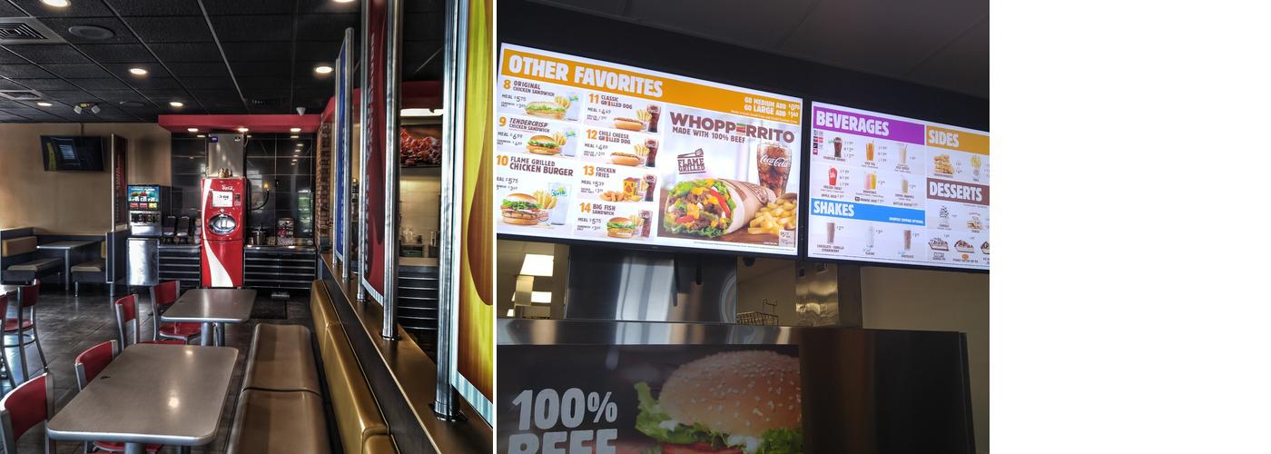 Burger King Menu