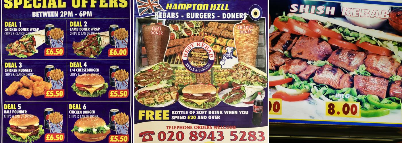 Best Kebab Hampton Hill Menu