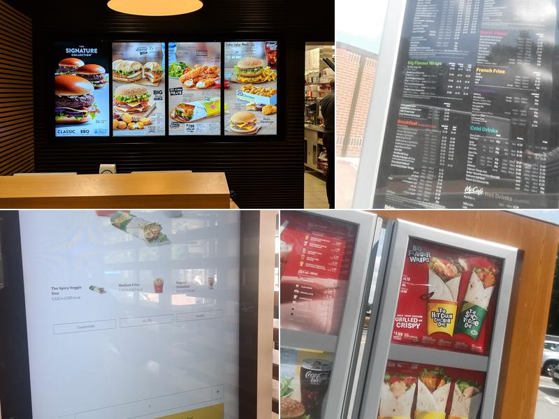McDonald's Menu