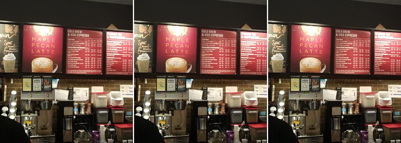Starbucks Menu