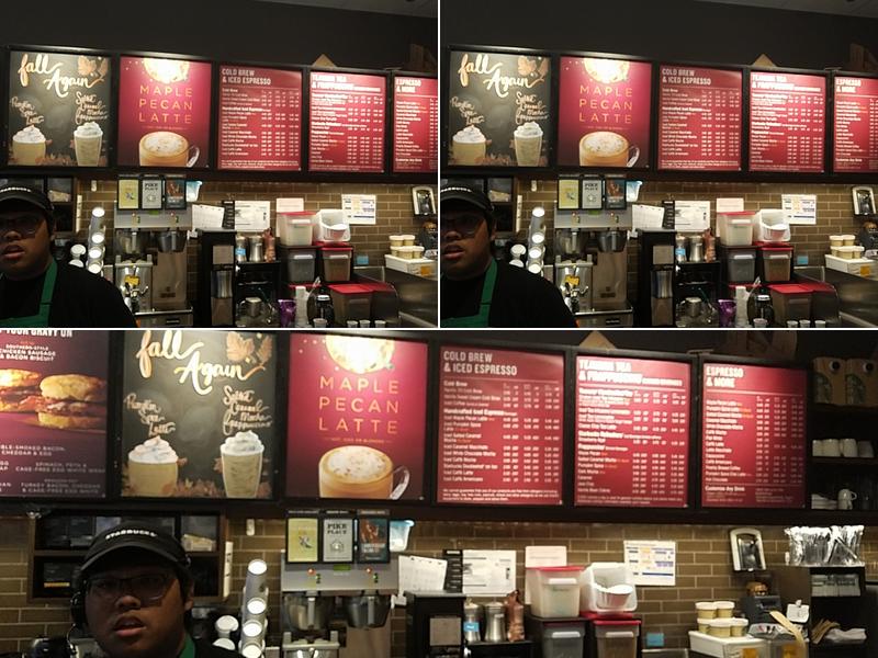 Starbucks Coffee Company Menu