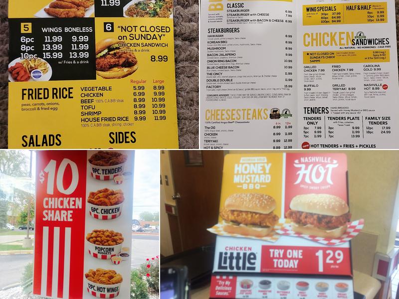 KFC Menu