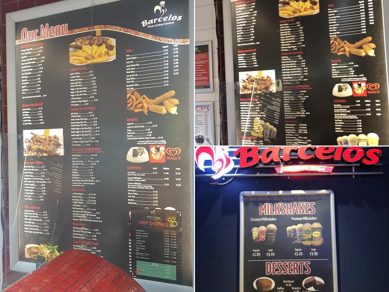 Barcelos Menu