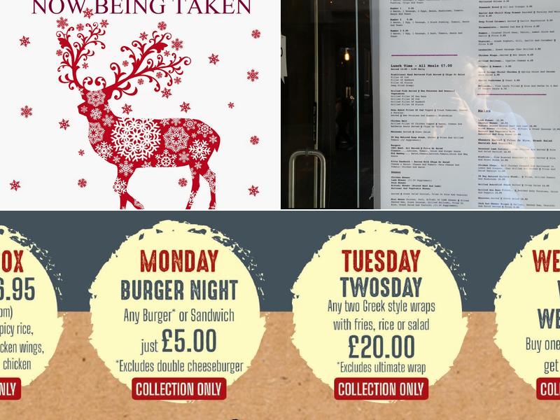 Cork and Skewer Menu