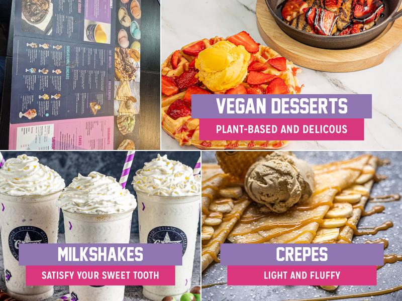 Creams Cafe Harlow Menu