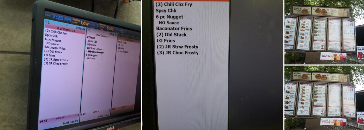 Wendy's Menu