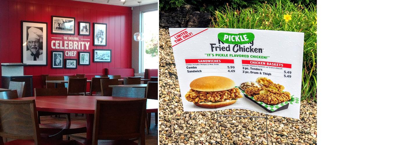 KFC Menu