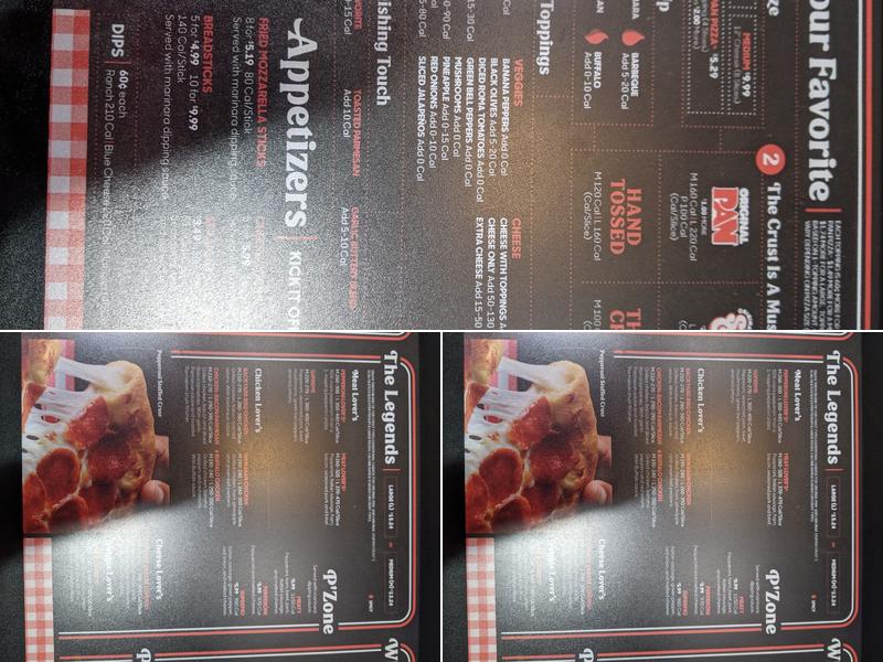 Pizza Hut Menu
