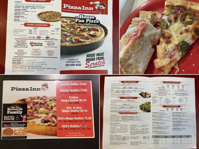 Pizza Inn Menu