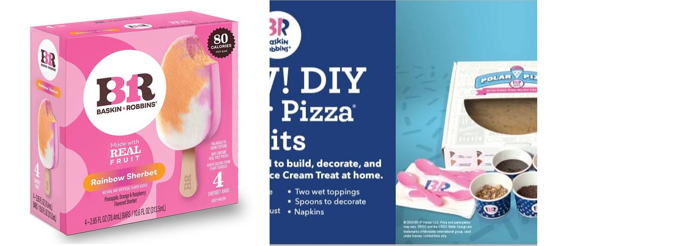 Baskin-Robbins Menu