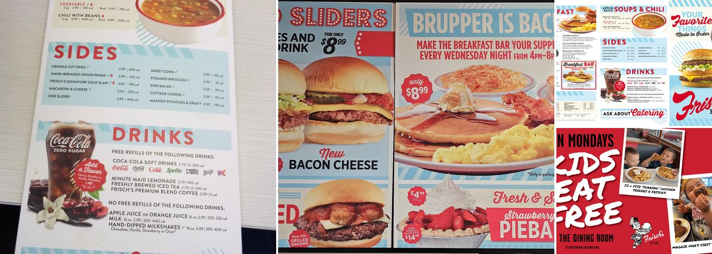 Frisch's Big Boy Menu