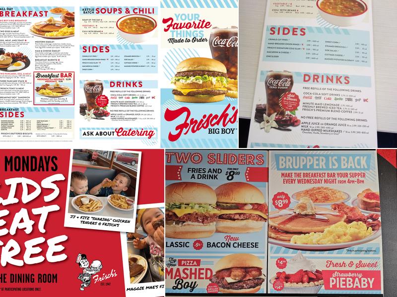 Frisch's Big Boy Menu