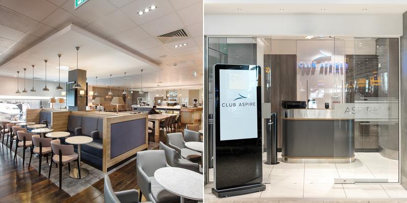 Club Aspire Lounge at Heathrow Terminal 5