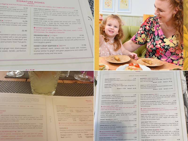 Giggling Squid - Harpenden Menu