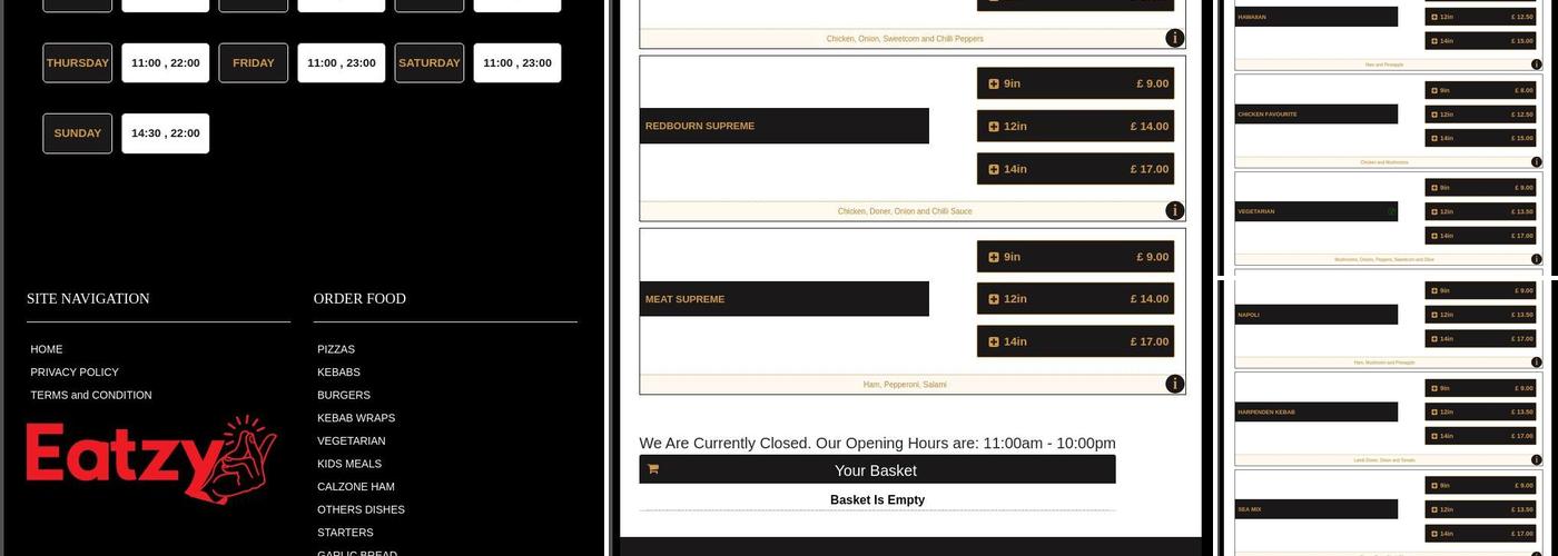 Harpenden Grill & Kebab Menu