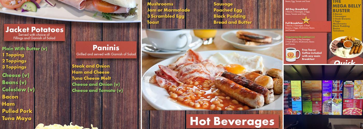 Red Lion Truck Stop Menu