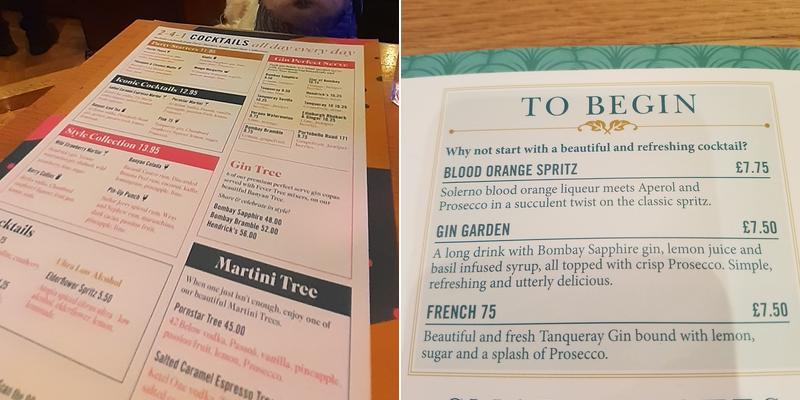 Banyan Bar & Kitchen Menu