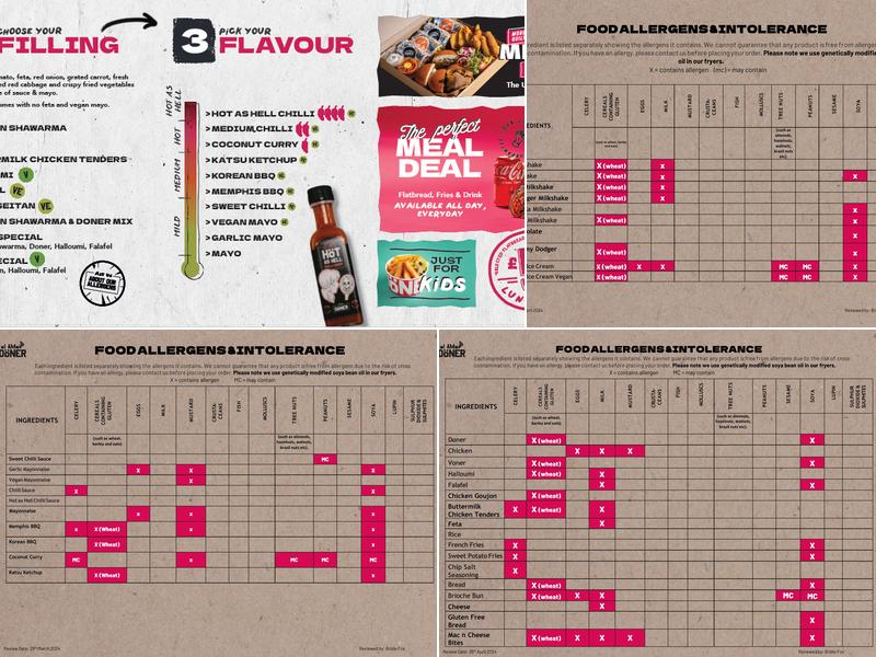 I am Döner - Harrogate Menu