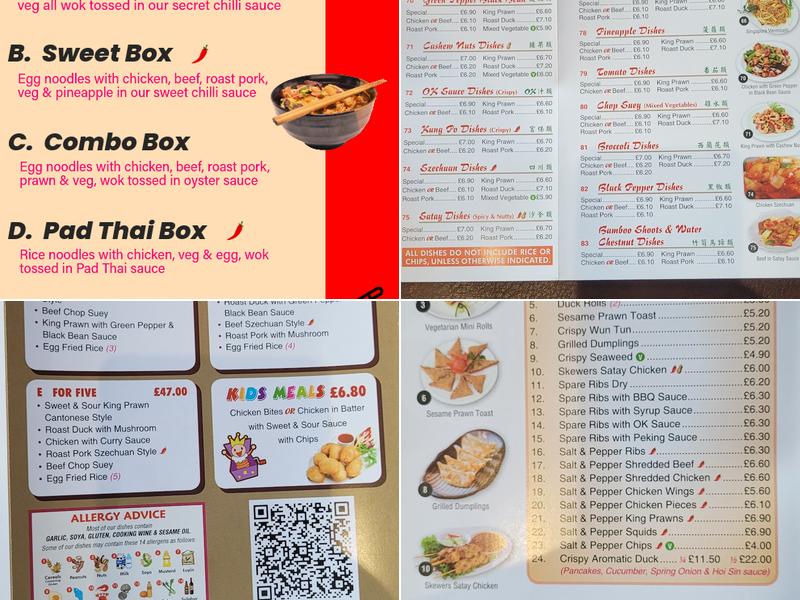Tak Yan Menu