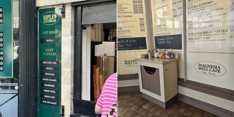 Ripley Icecream & Cafe Menu