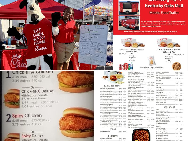 Chick-fil-A Menu