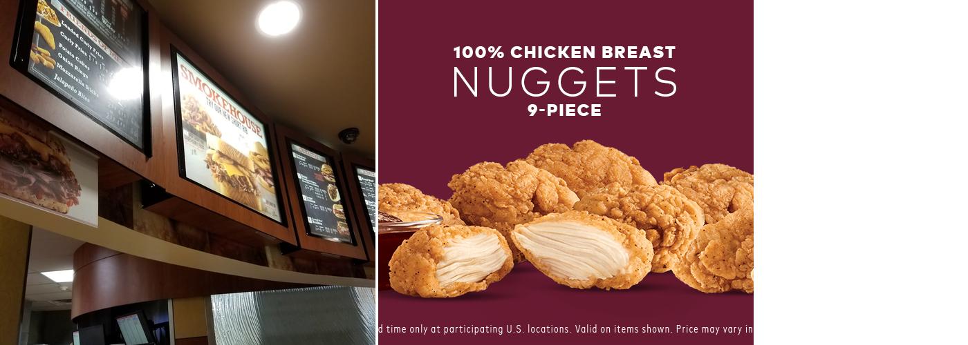 Arby's Menu