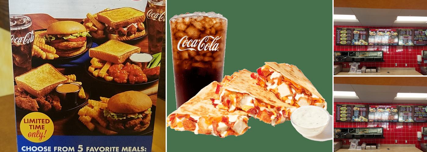 Zaxbys Chicken Fingers & Buffalo Wings Menu