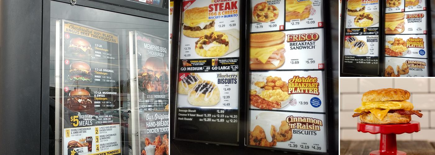 Hardee's Menu