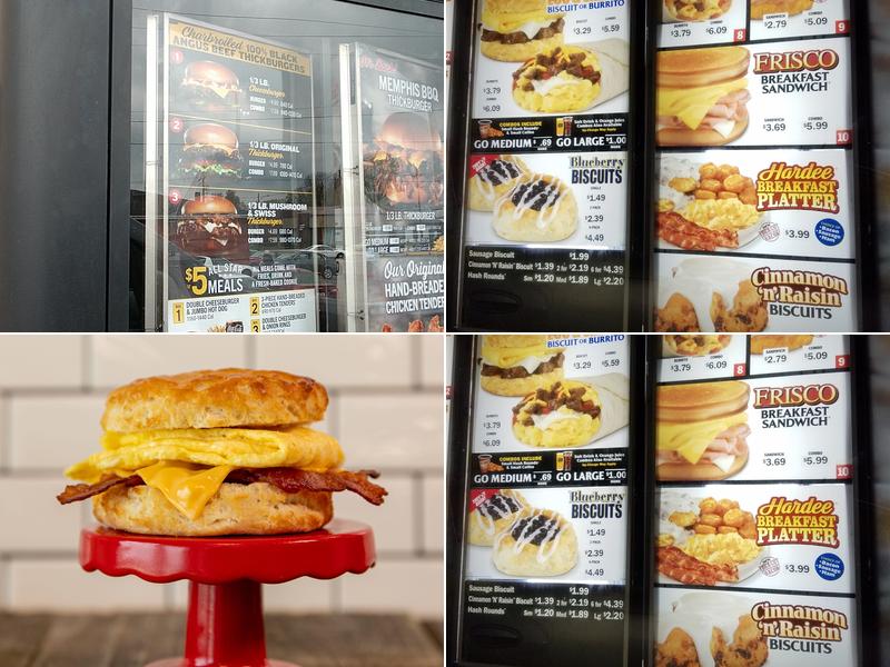 Hardee's Menu