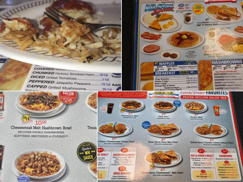 Waffle House Menu