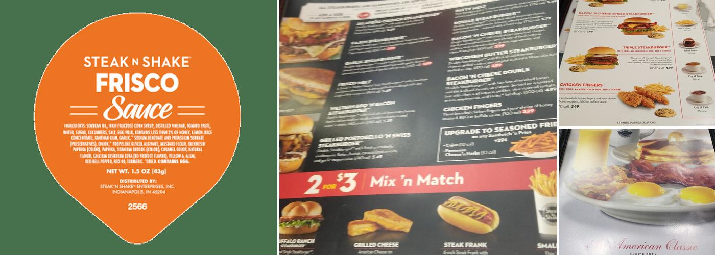 Steak 'n Shake Menu