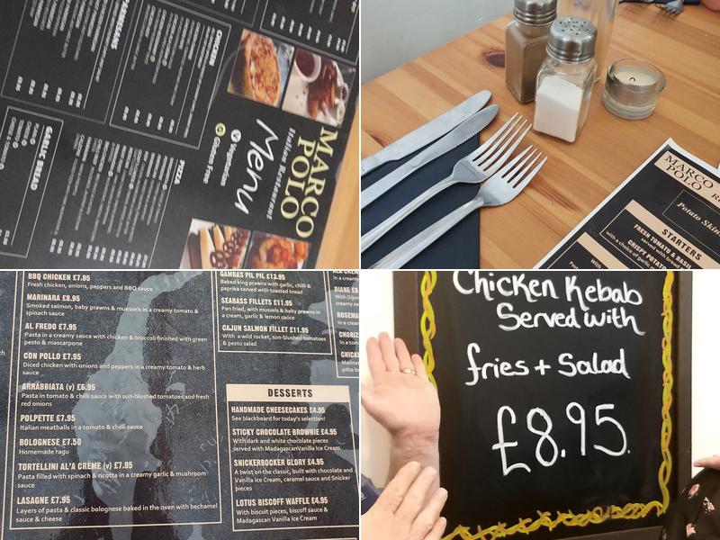 Marco Polo Restaurant Menu