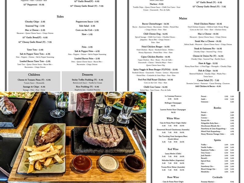 The Village Store Menu