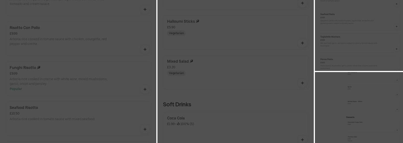 Spaghetti Della Casa Menu