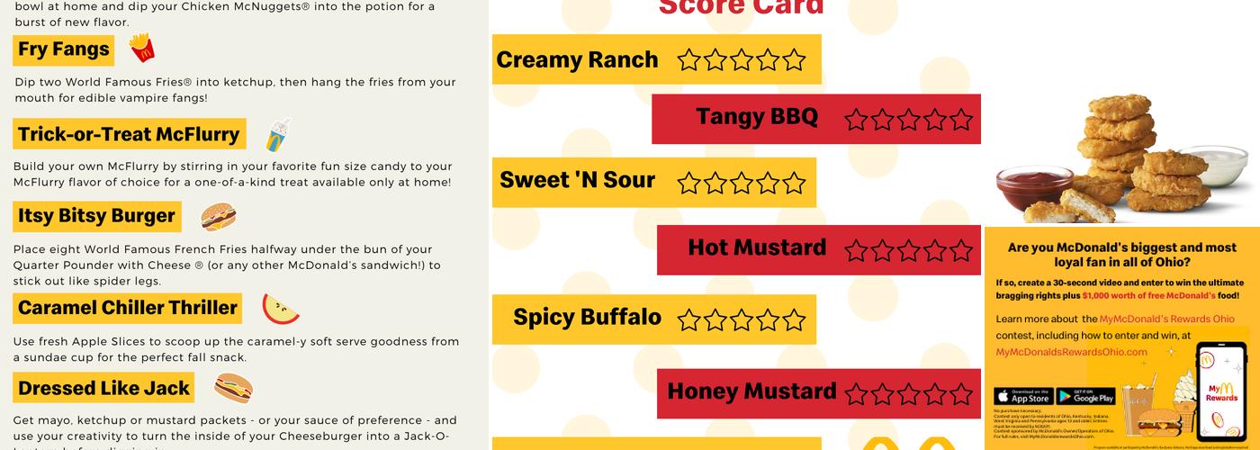 McDonald's Menu