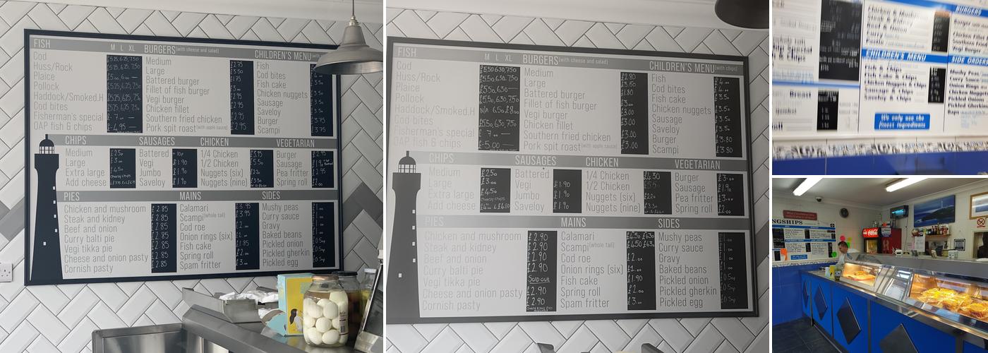 The Lighthouse Menu