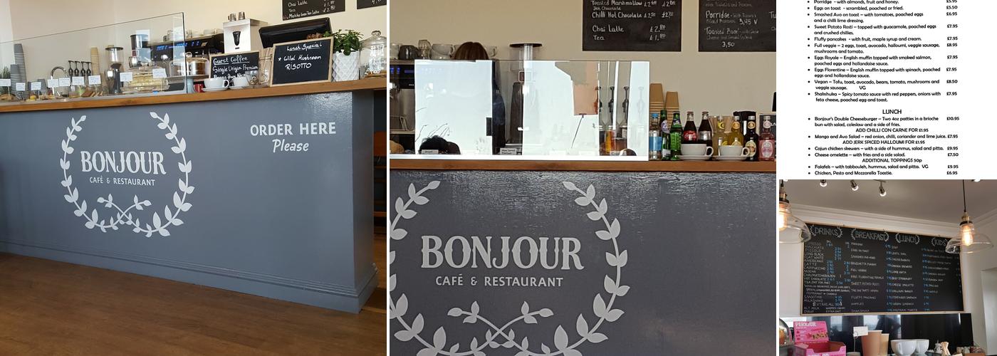 Bonjour Café Menu