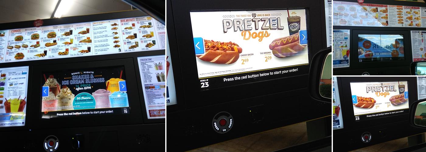 Sonic Drive-In Menu