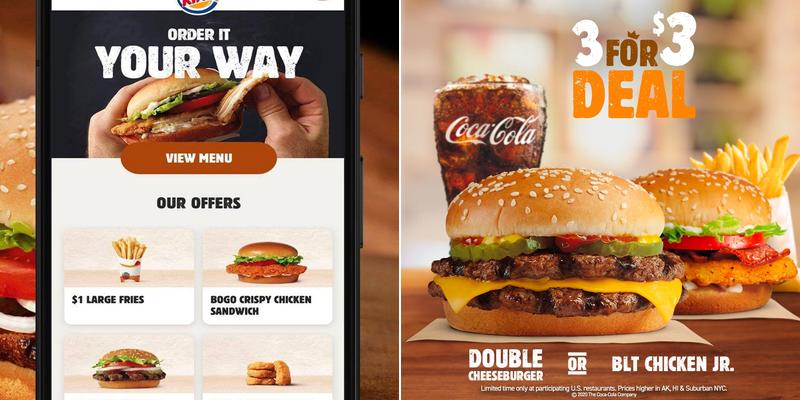 Burger King Menu