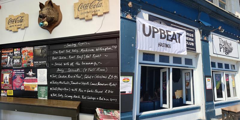 The Pig’s Palace Menu