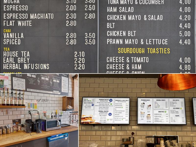1066 Bakery Café Kitchen Priory Meadow Menu